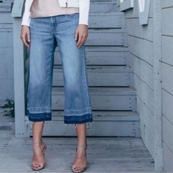 Liverpool Jeans Company Blue Cropped Ankle Jeans - Picture 1 of 11